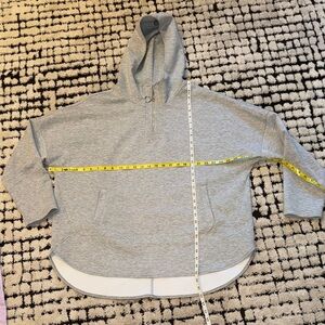 Gray Hooded Sweatshirt unbranded